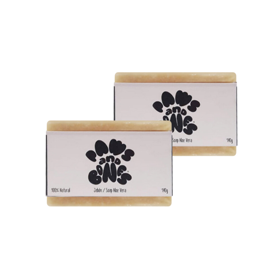 Champú Sólido de Sábila - ALOE VERA (Paws & Bones)