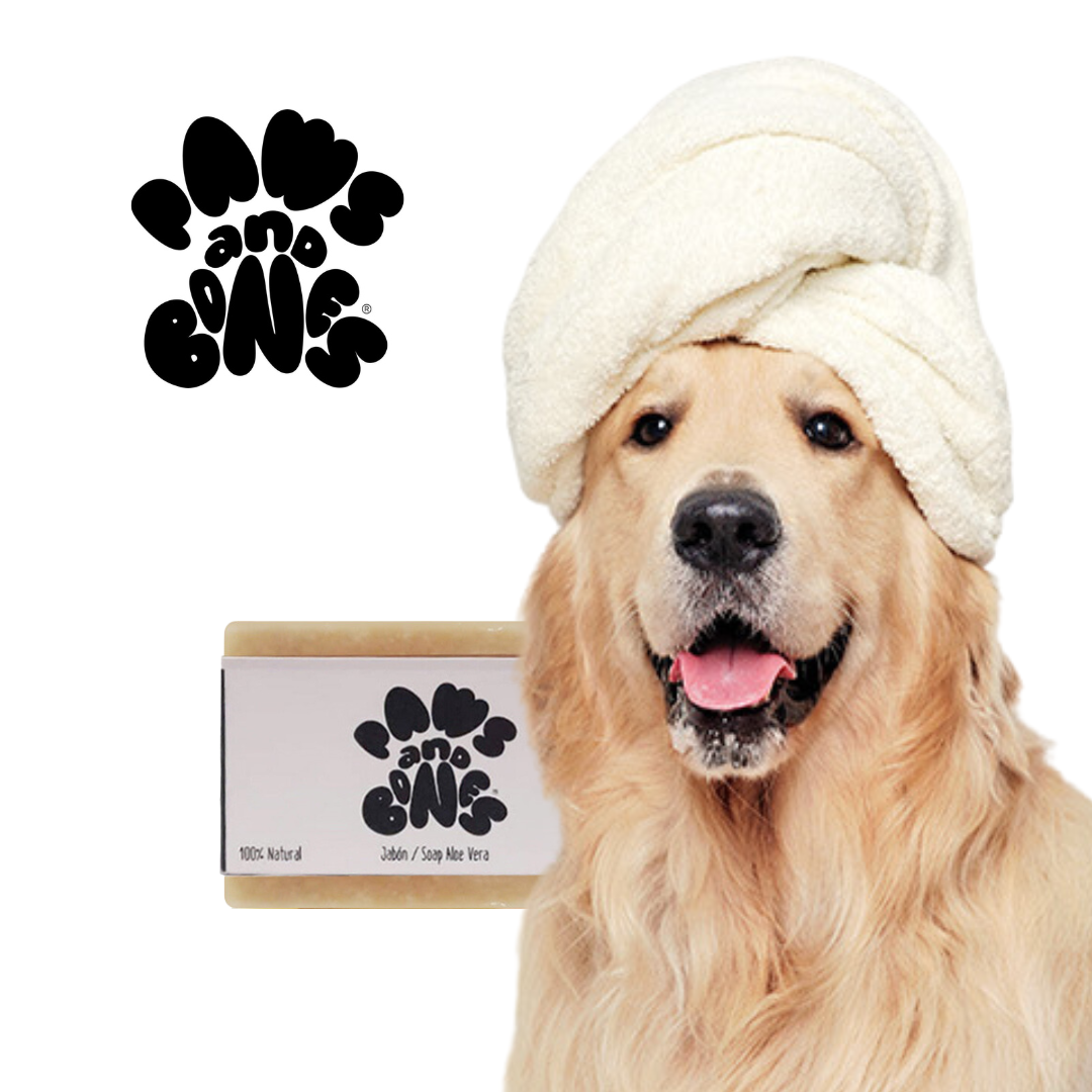 Champú Sólido de Sábila - ALOE VERA (Paws & Bones)